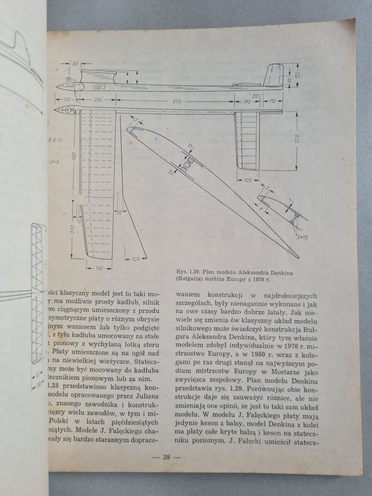 Sekrety modeli swobodnie latających z napędem silnikowym. Książka