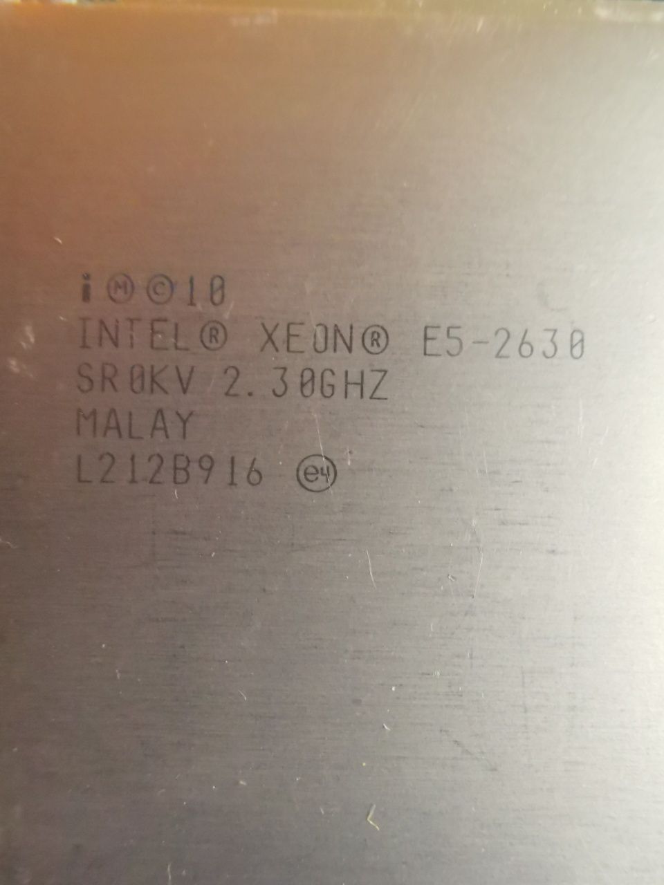 Процессор  Intel Xeon E5-2630 Socket 2011