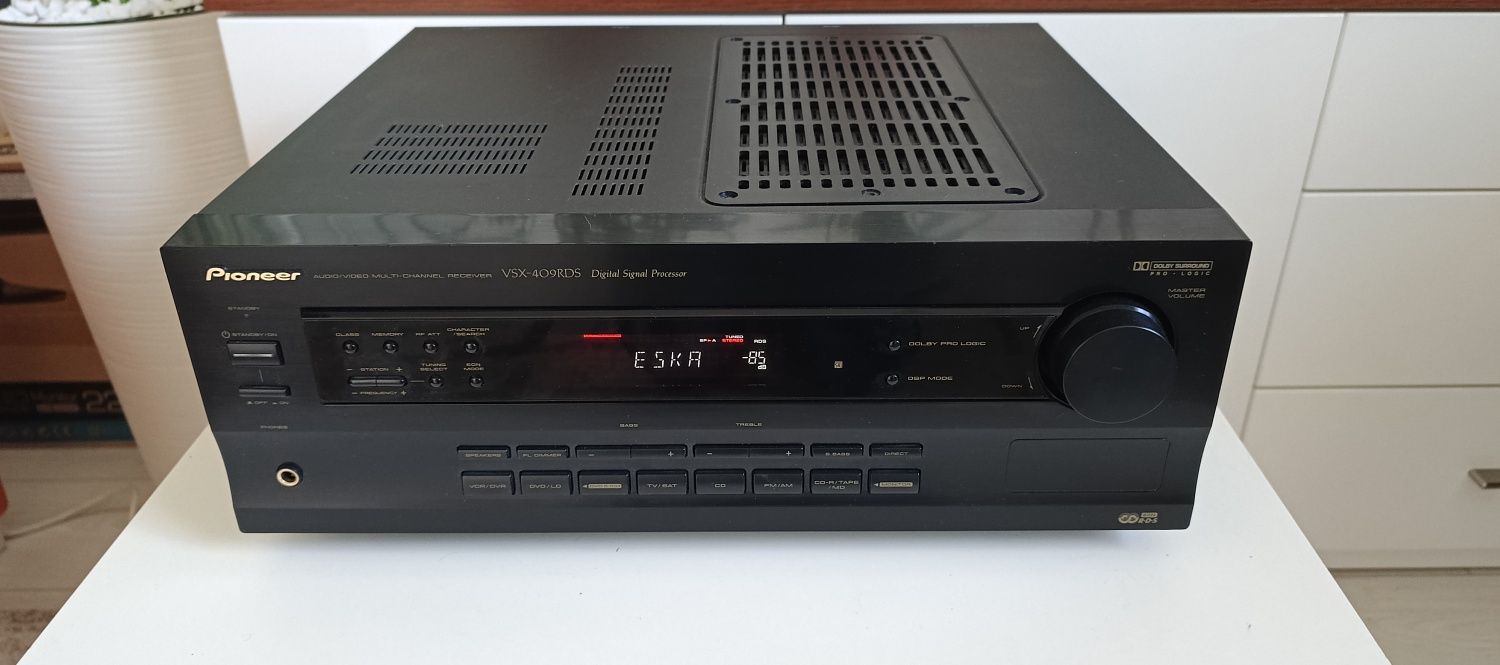 Pioneer VSX-409 RDS, amplituner audio/video 5.1., pilot. Fajny stan.