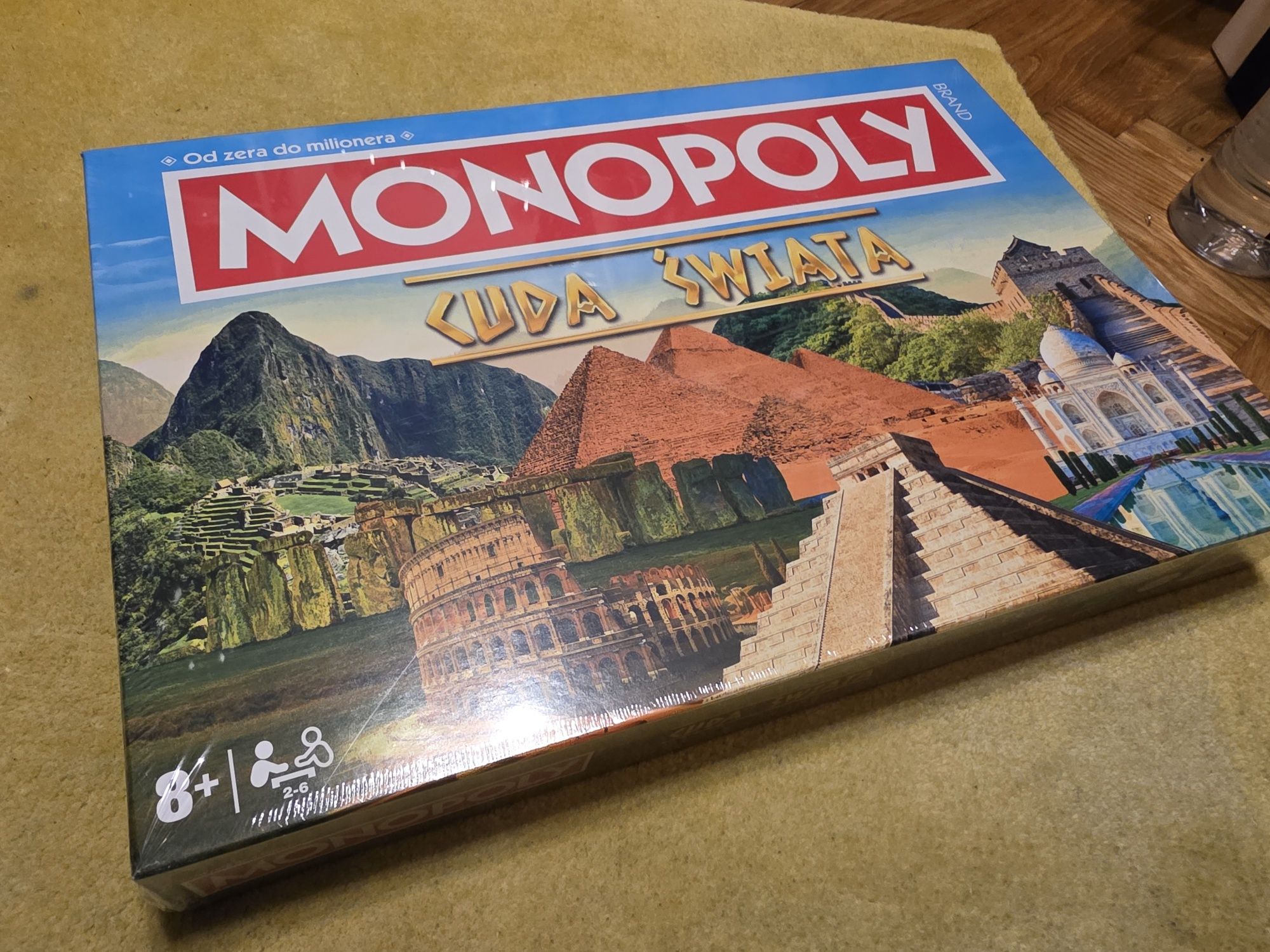 Nowa gra monopoly cuda świata folia