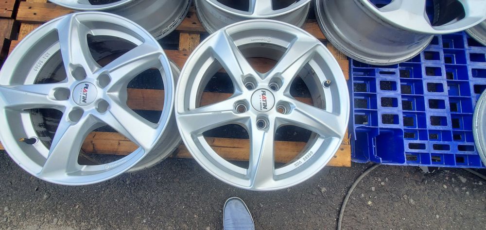 Диски 5 112 R16 Volkswagen VWAG Platin Germany 6,5J ET41