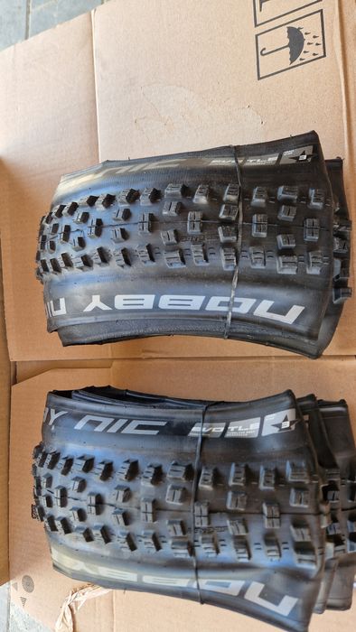 Dwie opony Nowe Schwalbe nobby nic  29x2.25 addix evolution TLE trial