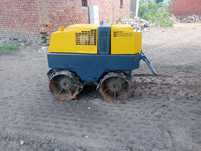 Bomag 85cm walec wibracyjny wynajem utwardzenie zagęszczarka kruszenie
