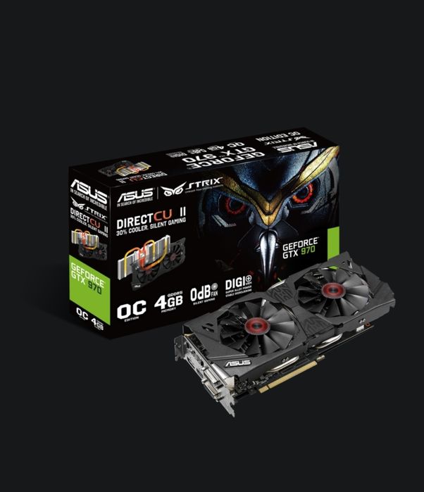 Karta graficzna GeForce GTX 970 ASUS Strix