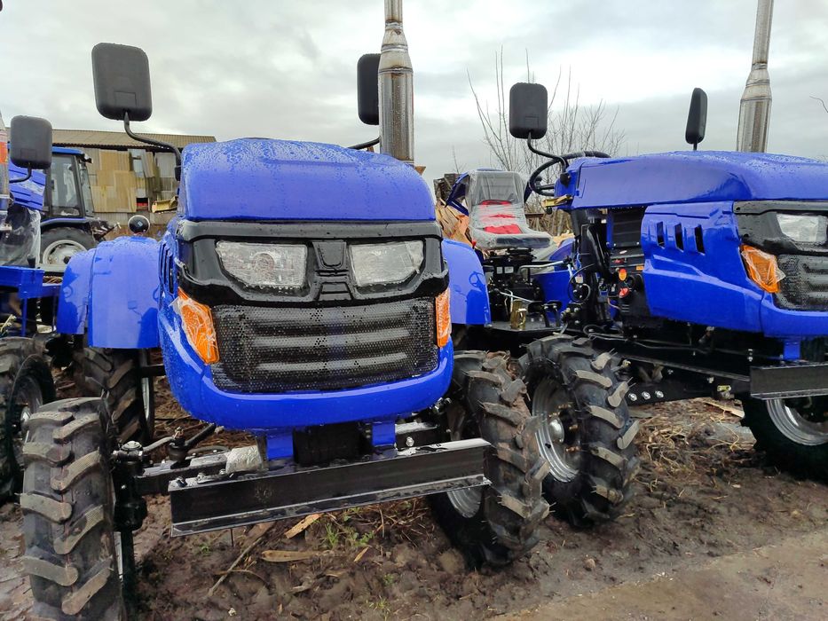 Трактор Булат Т185 фреза и плуг в подарок