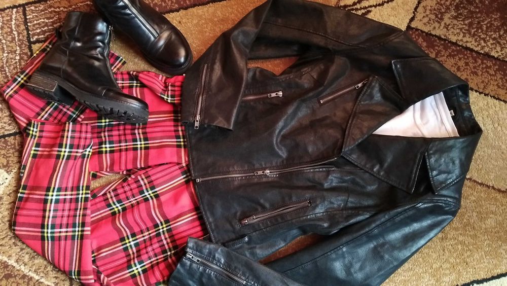 skórzana RAMONESKA damska SKÓRA NAT.biker 36/38