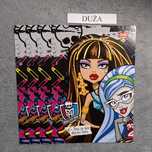 Duża karteczka do segregatora monster high