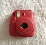 máquina fotográfica fujifilm instax vermelha + acessórios