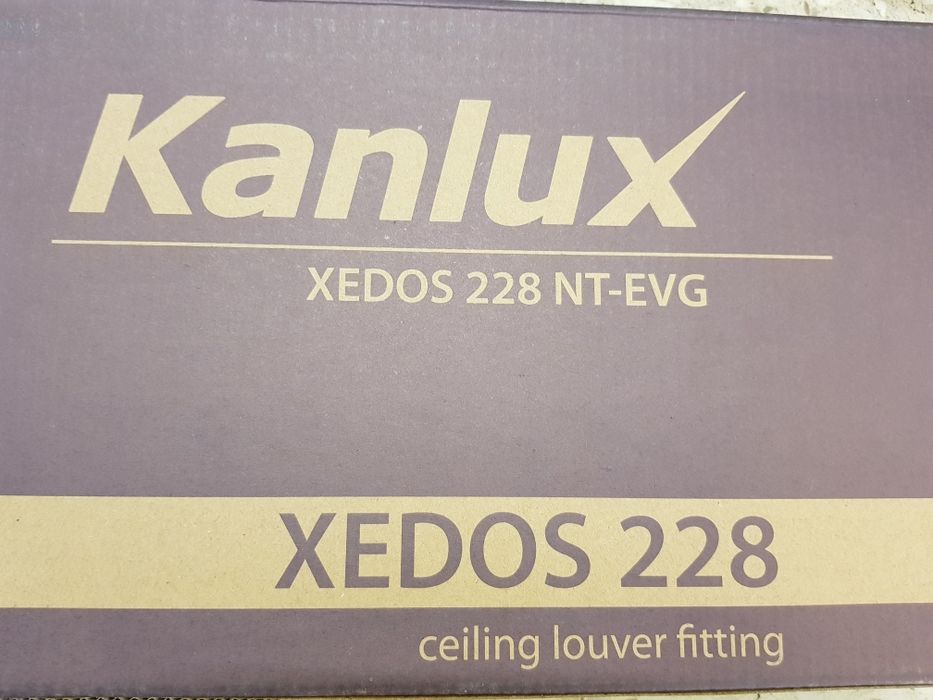 Kanlux oprawa rastrowa natynkowa XEDOS 228 NT-EVG