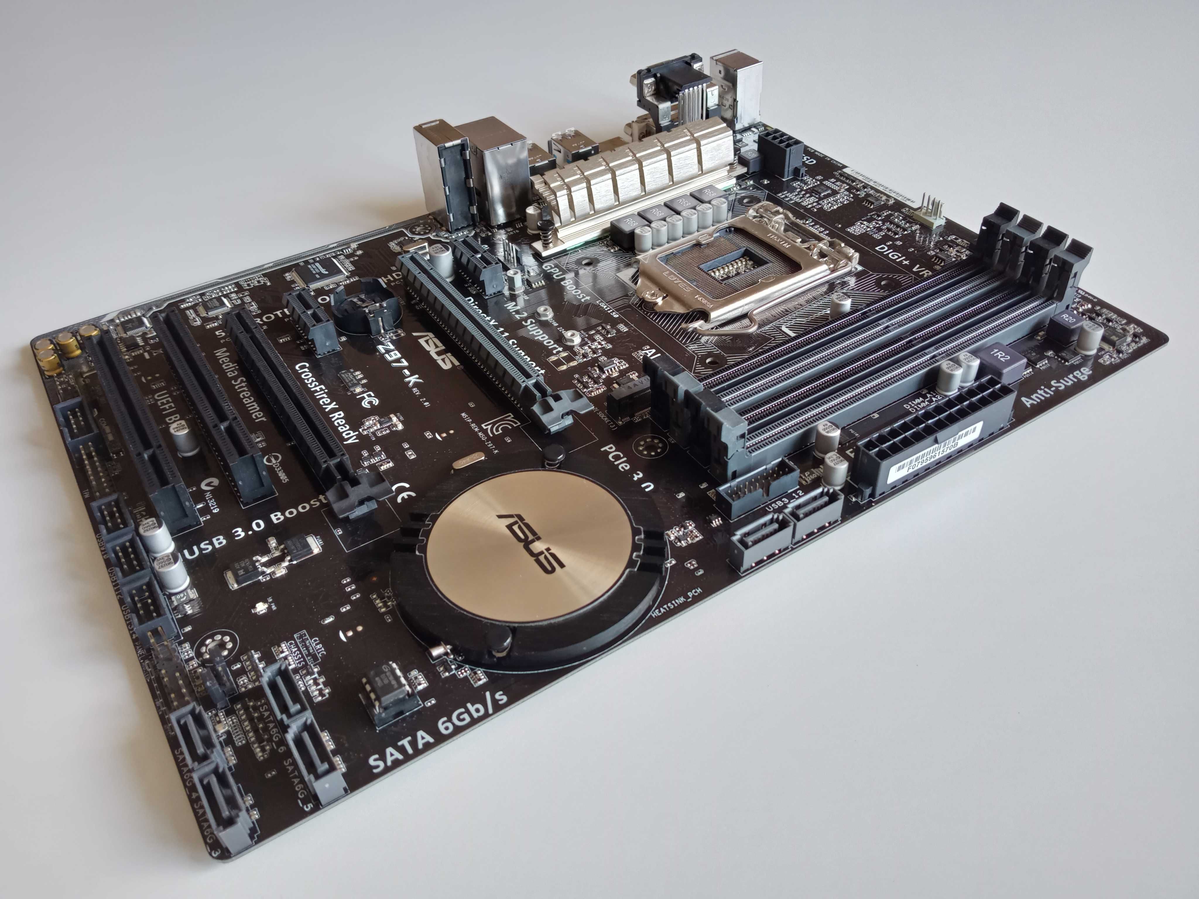 Płyta główna ASUS Z97-K | DDR 3 | PCIe 3.0 | USB 3.0 | SATA III | M.2