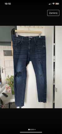 Jeansy spodnie pull bear 46 euro 36