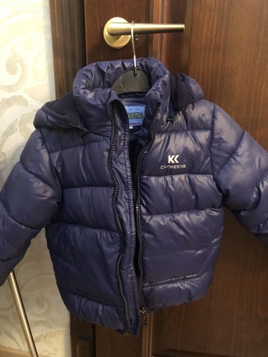 Теплая зимняя куртка для мальчика