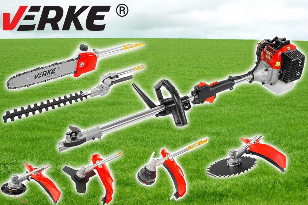 Kosa spalinowa  pilarka nożyce do żywopłotu MULTI ZESTAW 4 w 1