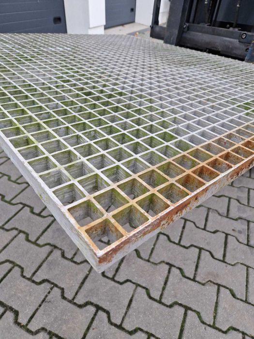 Krata pomostowa z tworzywa podłogowa z polipropylenu WEMA ociekowa