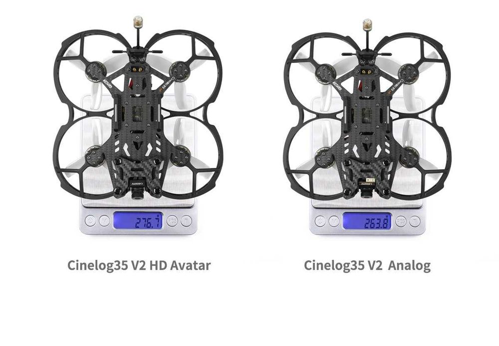 FPV дрон GEPRC CineLog35 V2 6S Analog ELRS 2.4