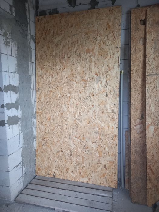 Продам OSB  плиты 10mm б.у