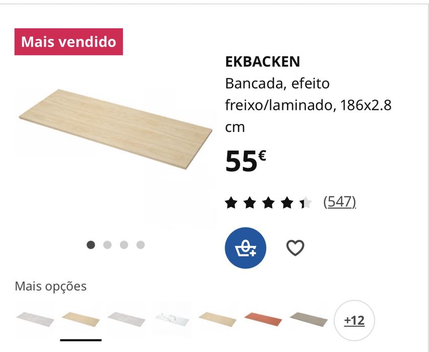 Bancada de cozinha- Nova e embalada