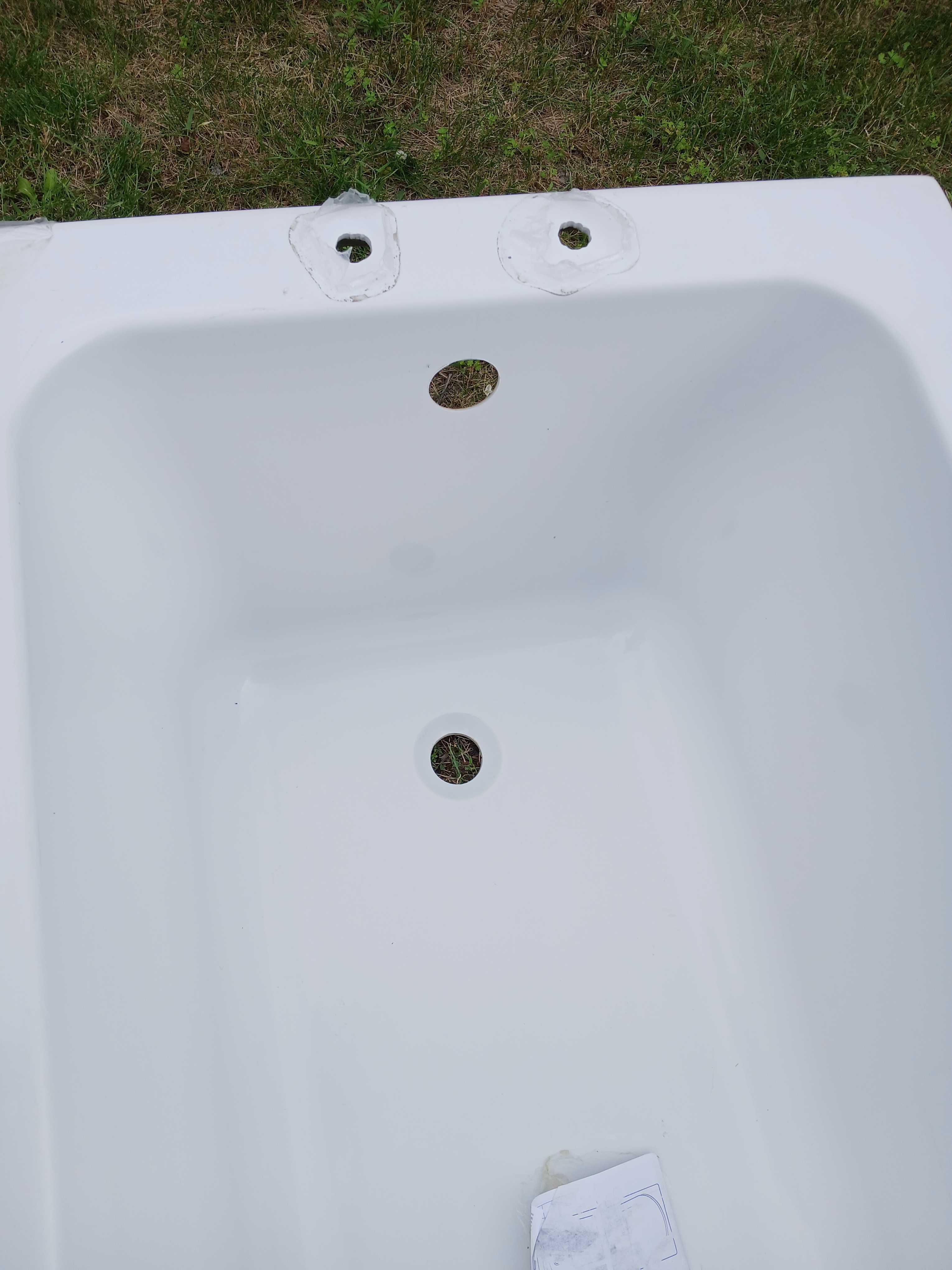 Wanna KOŁO 175 x 75 biała akryl