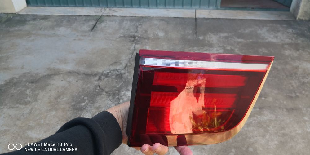 Bmw X5 E70 Lci farol traseiro esquerdo mala