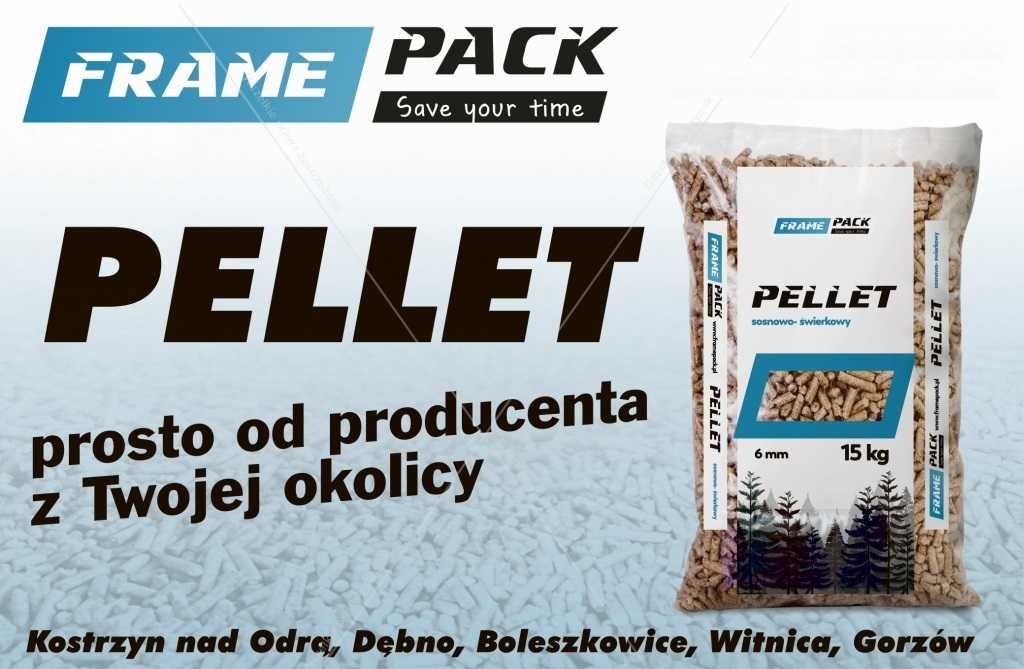 Pellet klasy A1 sosnowo-świerkowy