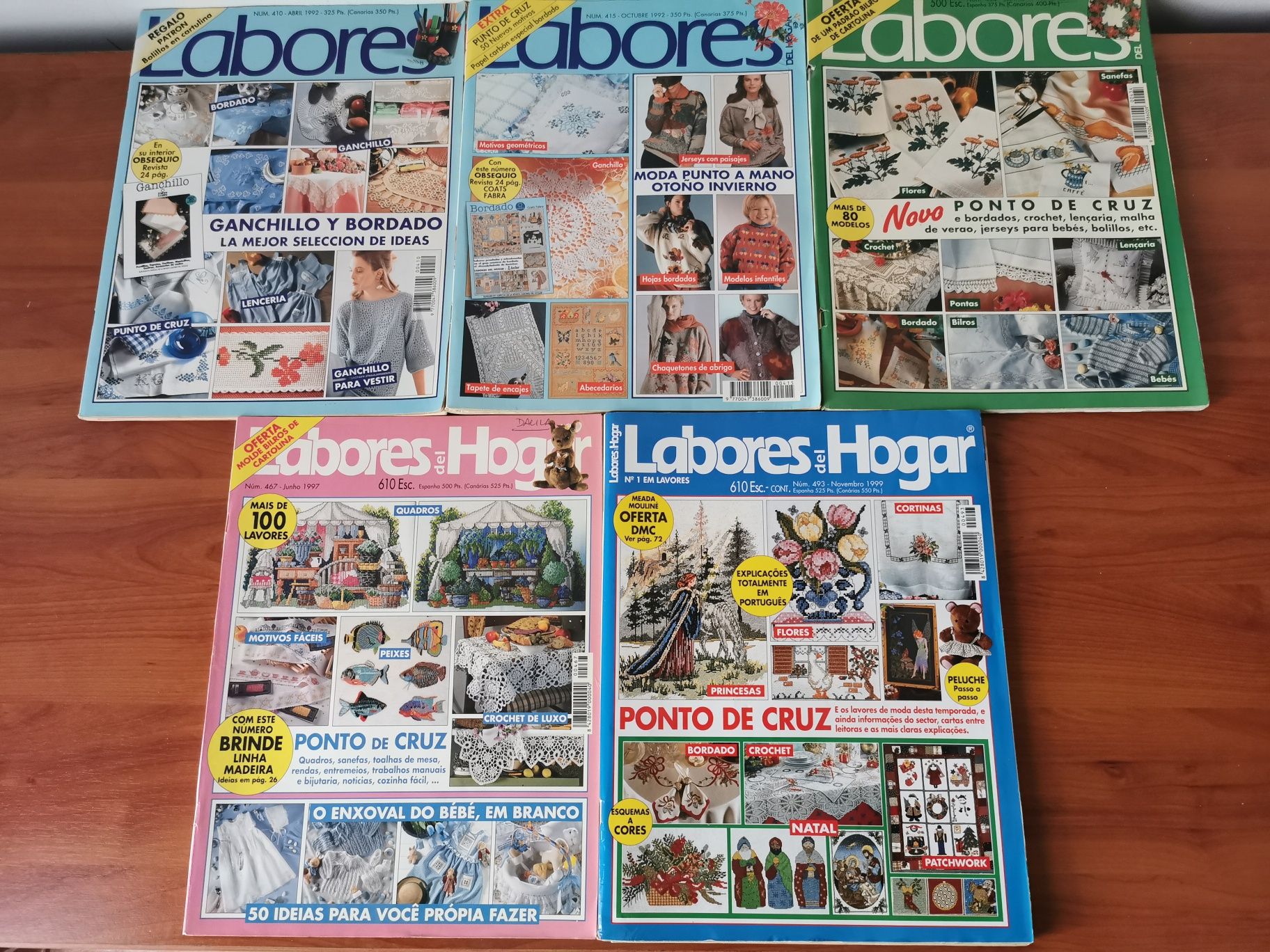 Bordados & Croché - Revistas Diversas