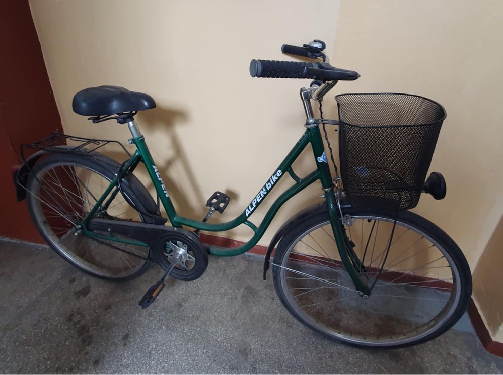Rower Alpen bike 16’ używany do dojazdow do metra