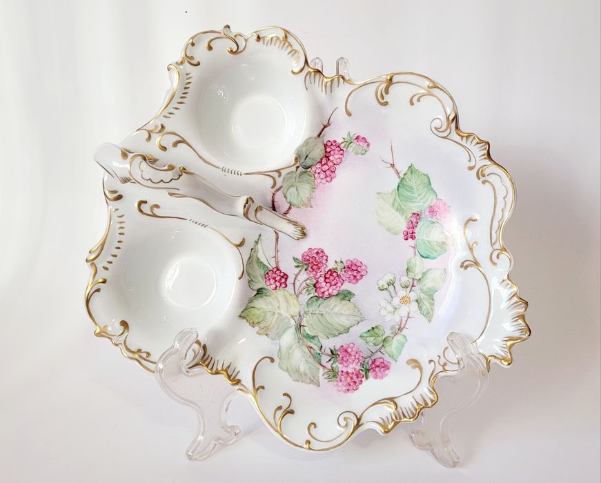 Przepiekny kabaret Limoges z wytwórni Giraud antyk