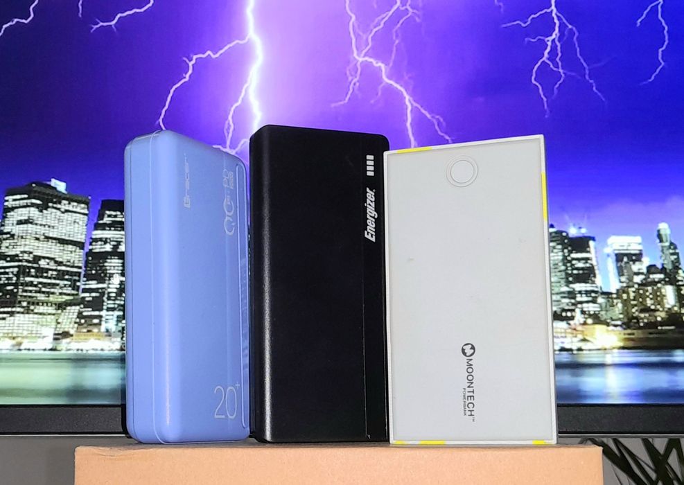 Power bank мобильна батерея Energizer 10000 mAh 2A, USB, type C