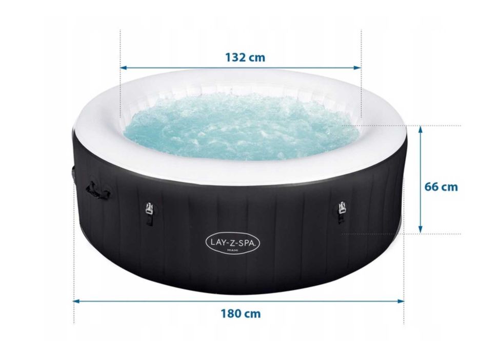 NAJTAŃSZE NA RYNKU Jacuzzi Konstrukcja Nadmuchiwana