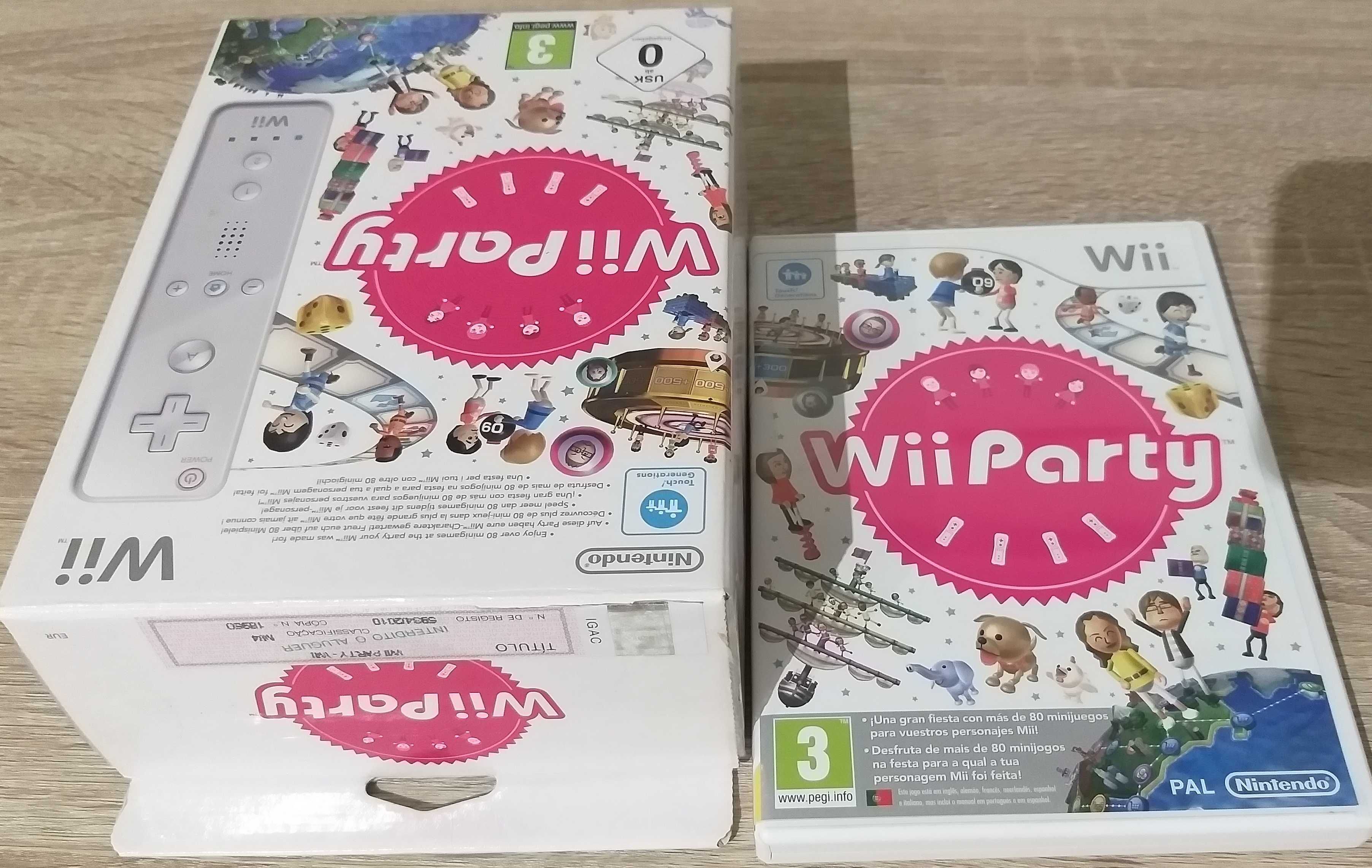 Wii Sports Resort + Wii Party Nintendo wii + Colecionadores