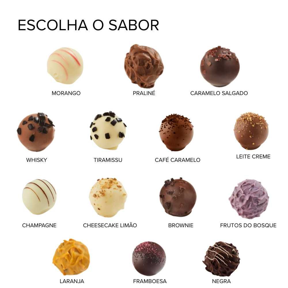Trufas Personalizadas para Casamentos, Baptizados e Eventos!
