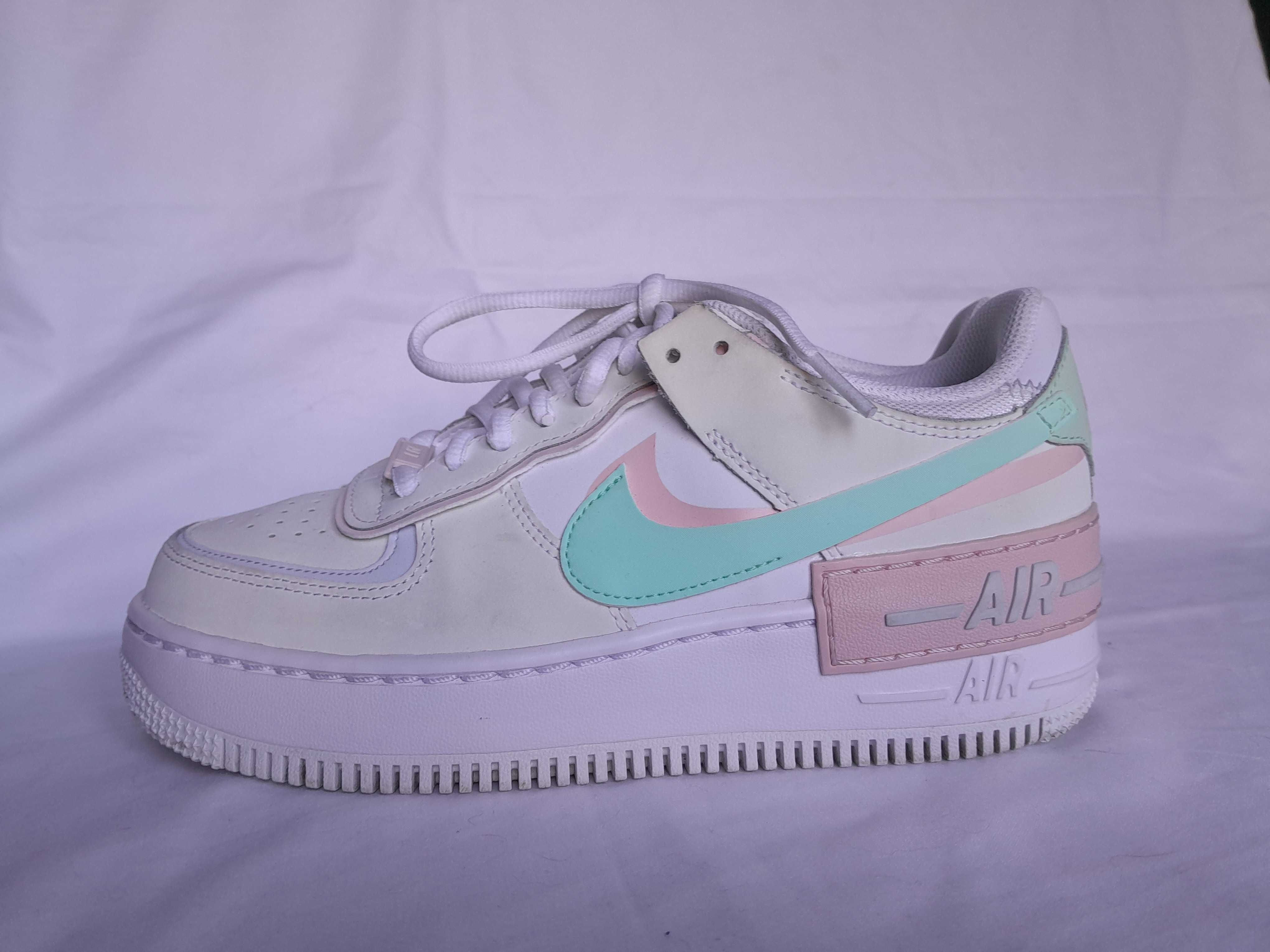 Sprzedam buty Nike Air Force 1 Shadow White/Atmosphere-Mint