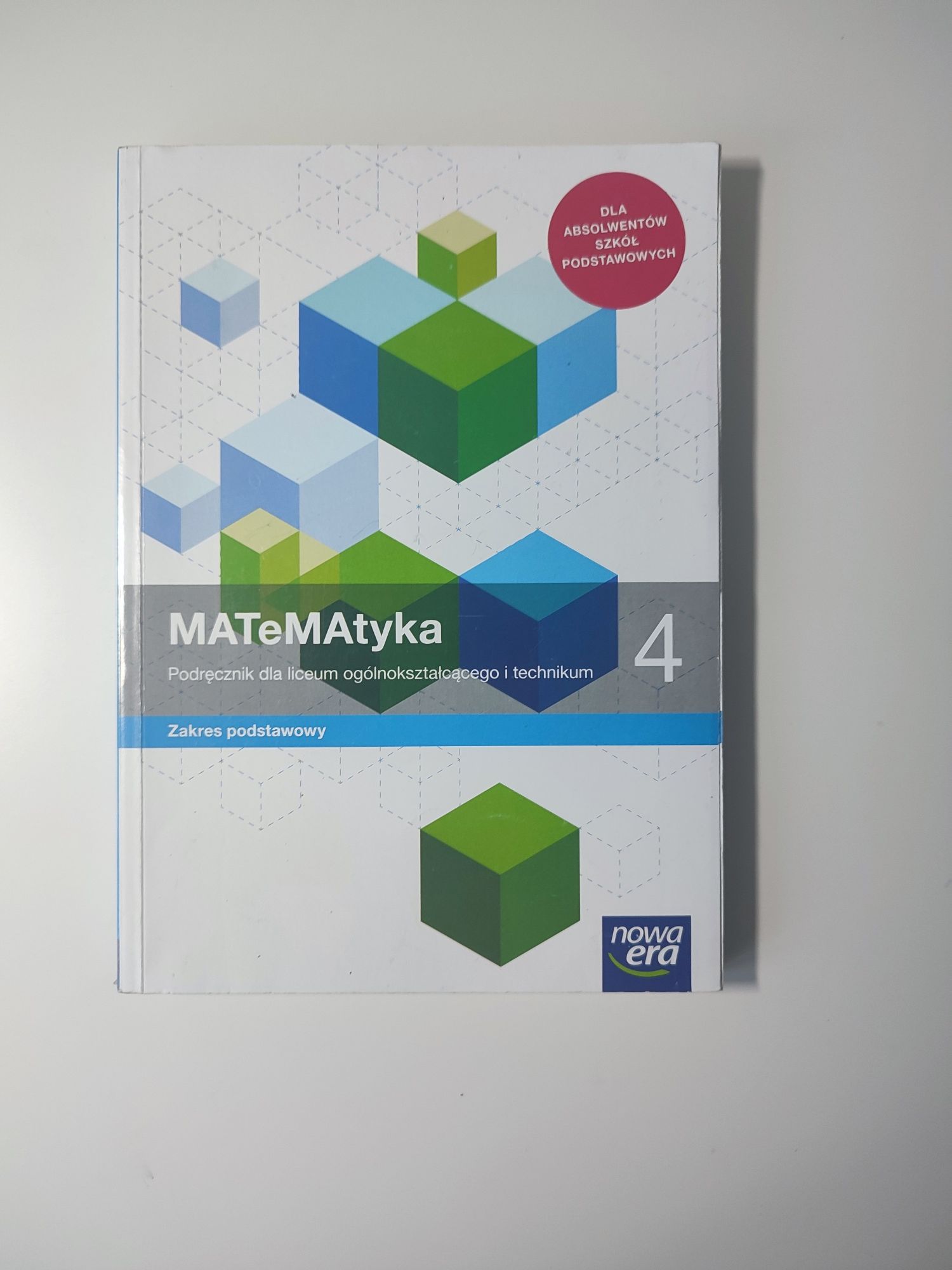 Matematyka 4 podręcznik zakres podstawowy liceum technikum nowa era
