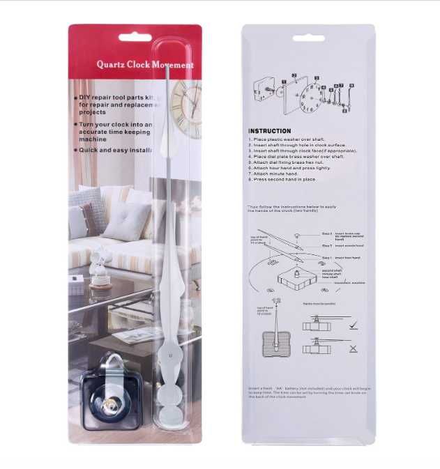 Mechanizm zegarowy Hicarer High silnik zamienny do zegara o dł 12cali
