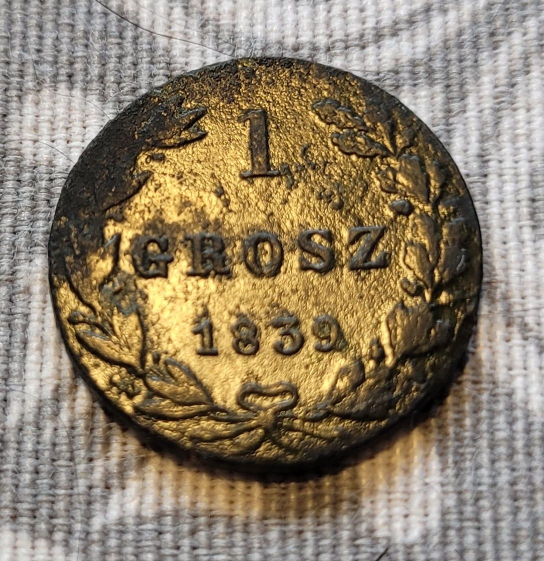 Moneta 1 Grosz 1839
