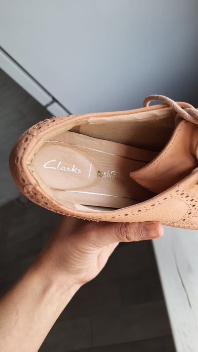 Туфлі оксфорди,шкіра clarks(португалія) оксфорди