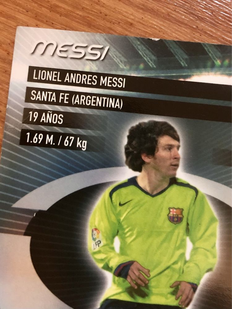 Cromo de Lionel Messi