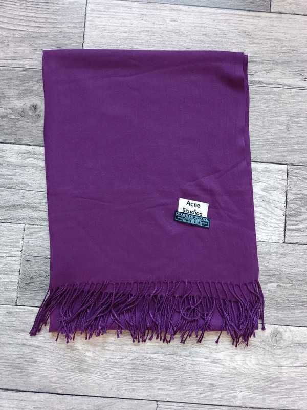 Acne studios szalik big scarf 100% virgin wool