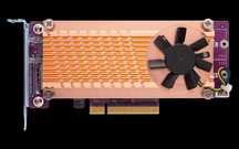 Karta rozszerzeń QNAP QM2-2P-384 SSD M.2 NVMe