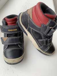 Geox кожаные ботинки Демисезонные утепленные  27 размер