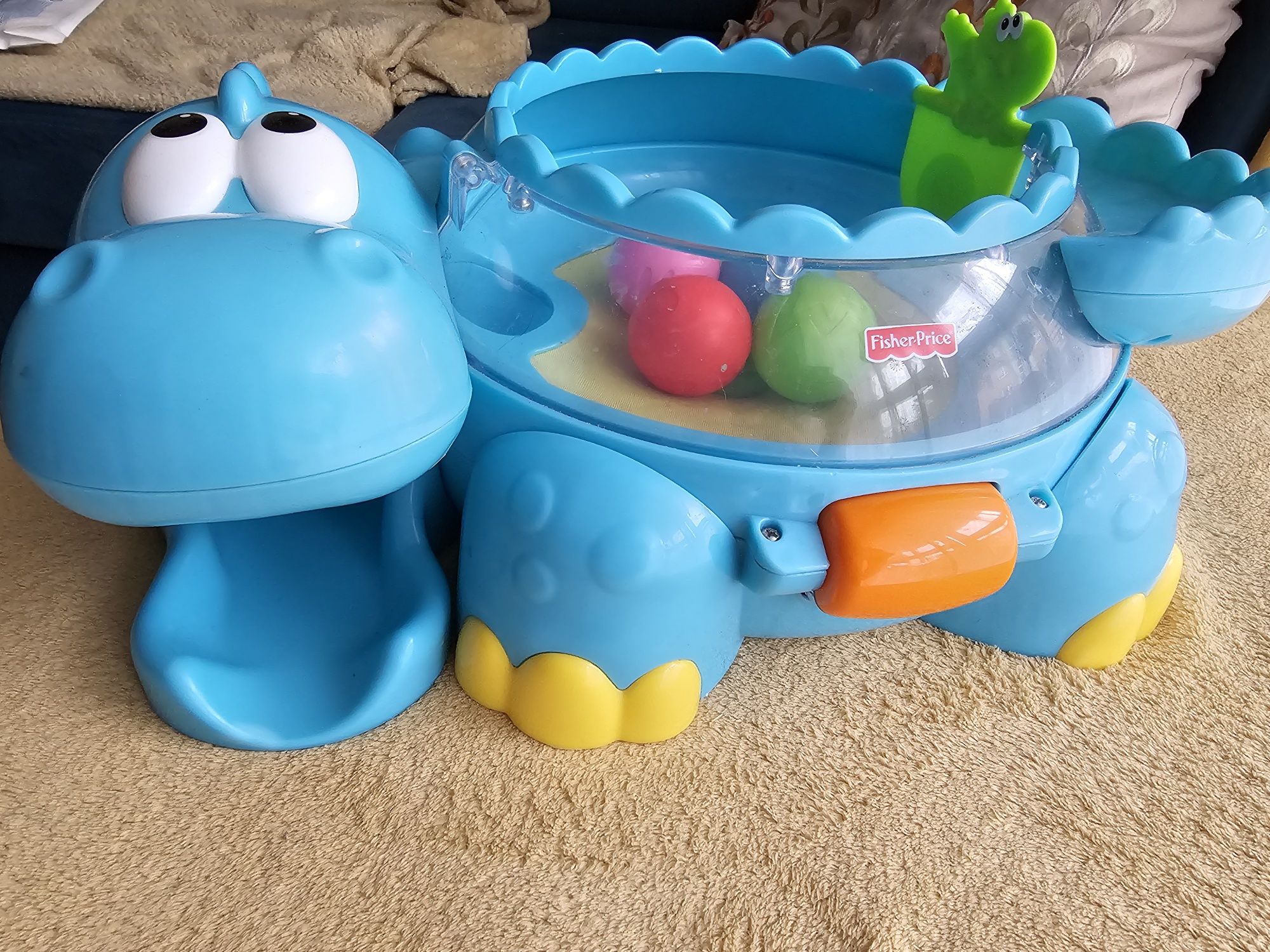 Krokodyl z piłeczkami Fisher Price