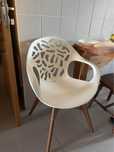 2x Cadeiras Interior/Exterior IKEA Angrim Brancas