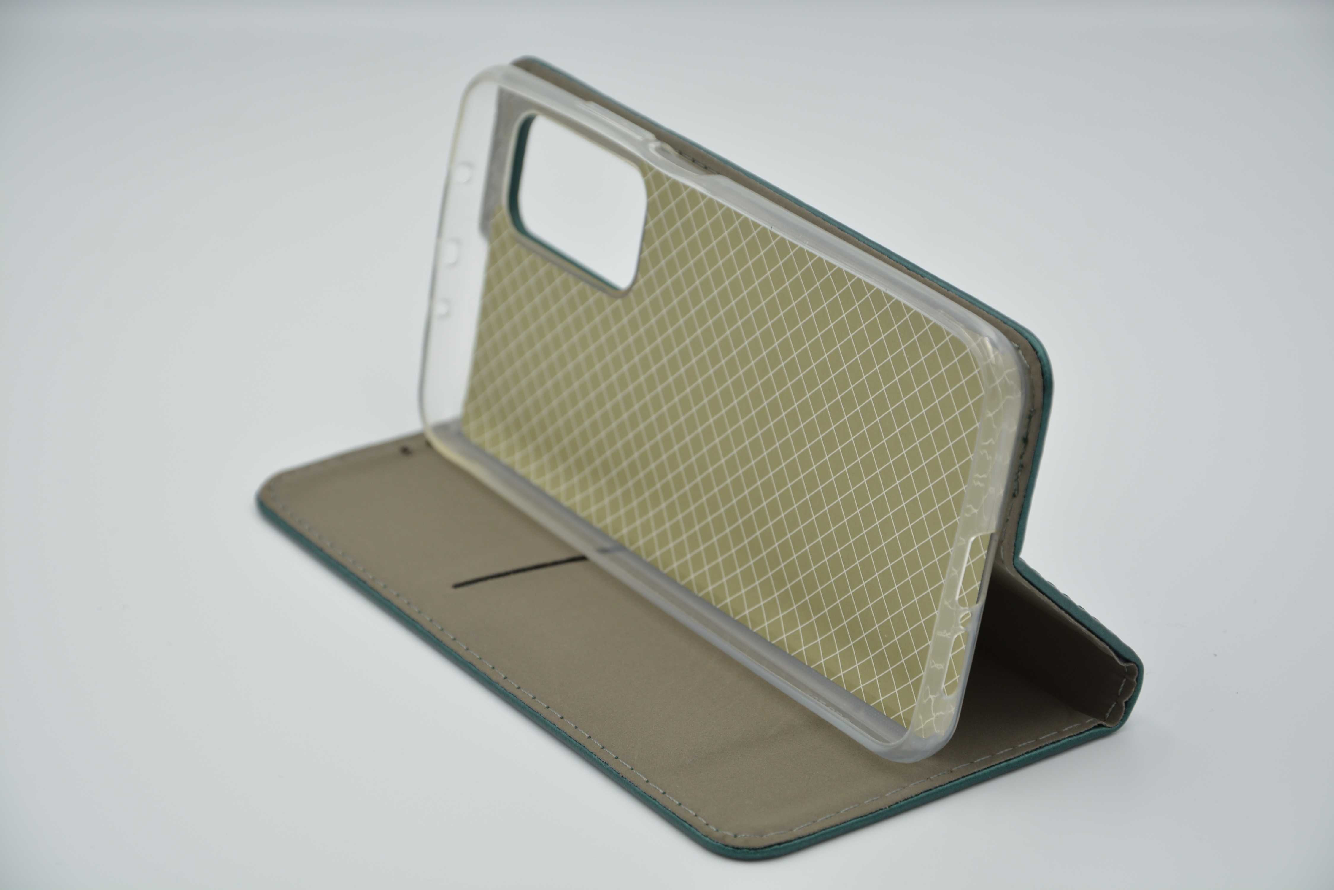 Etui z klapką do Xiaomi Mi 10T Pro 5G ciemnozielone
