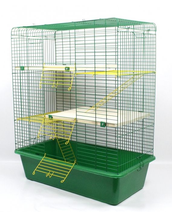 Клетка большая 3-уровня  80*45*107 см