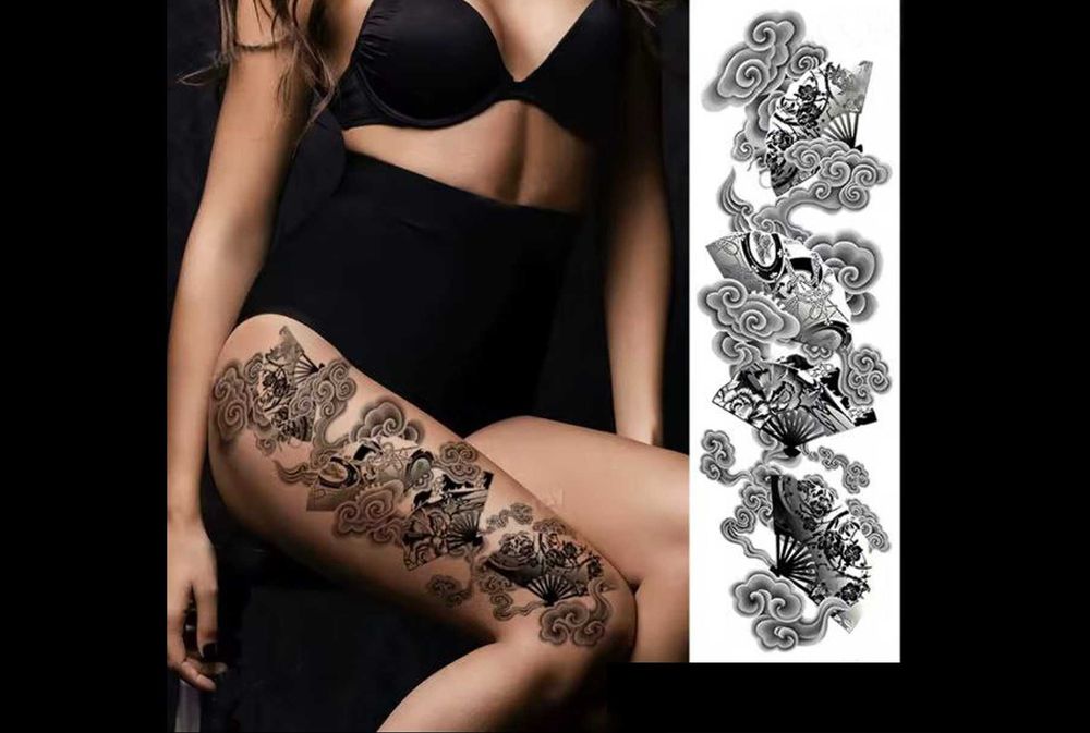 Водостійка тимчасова тату наклейка
