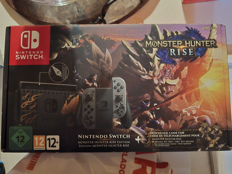 Nintendo Switch Edição Monster Hunter