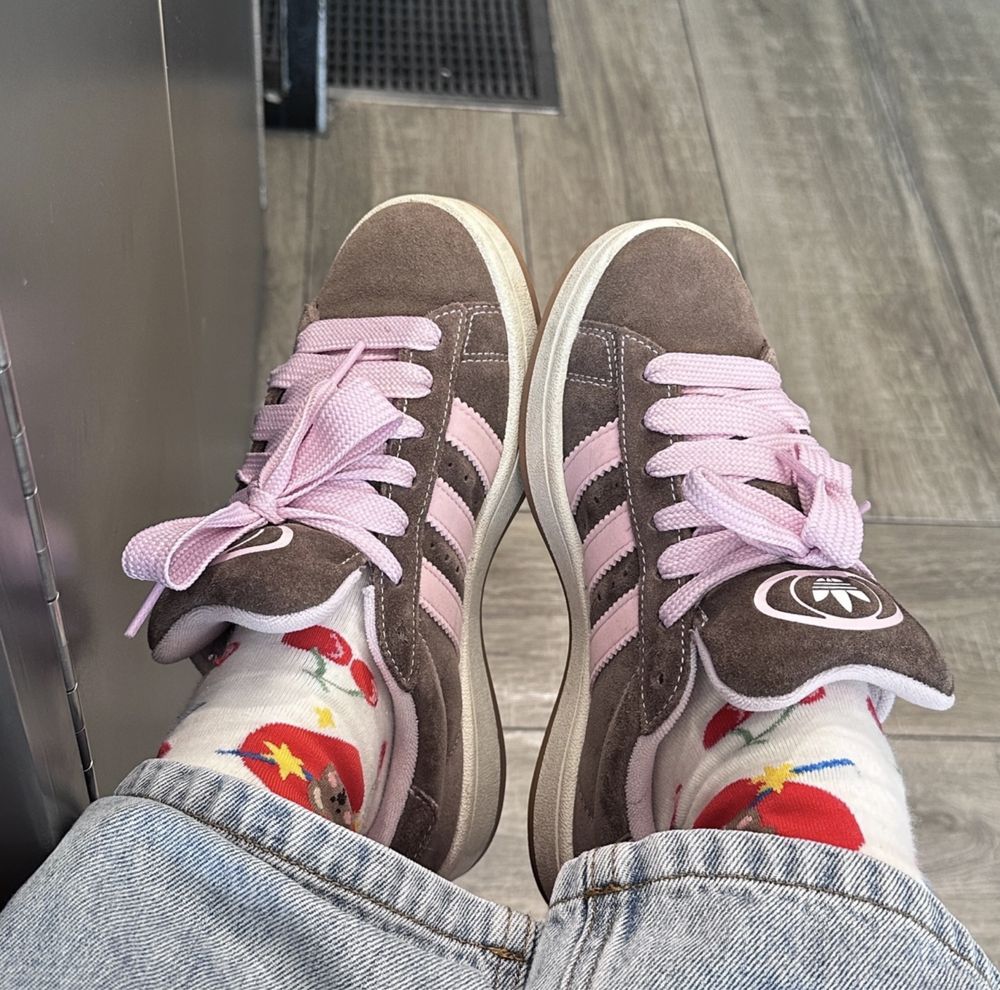 Кросівки кеди Adidas Campus 00s Dust Cargo Clear Pink адідас кампус