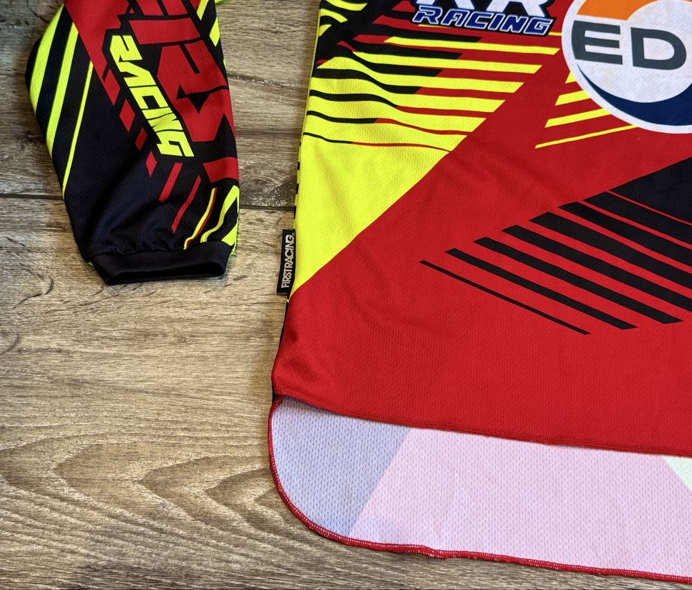 Profesjonalna męska koszulka na Motocross Enduro MTB First Racing  L
