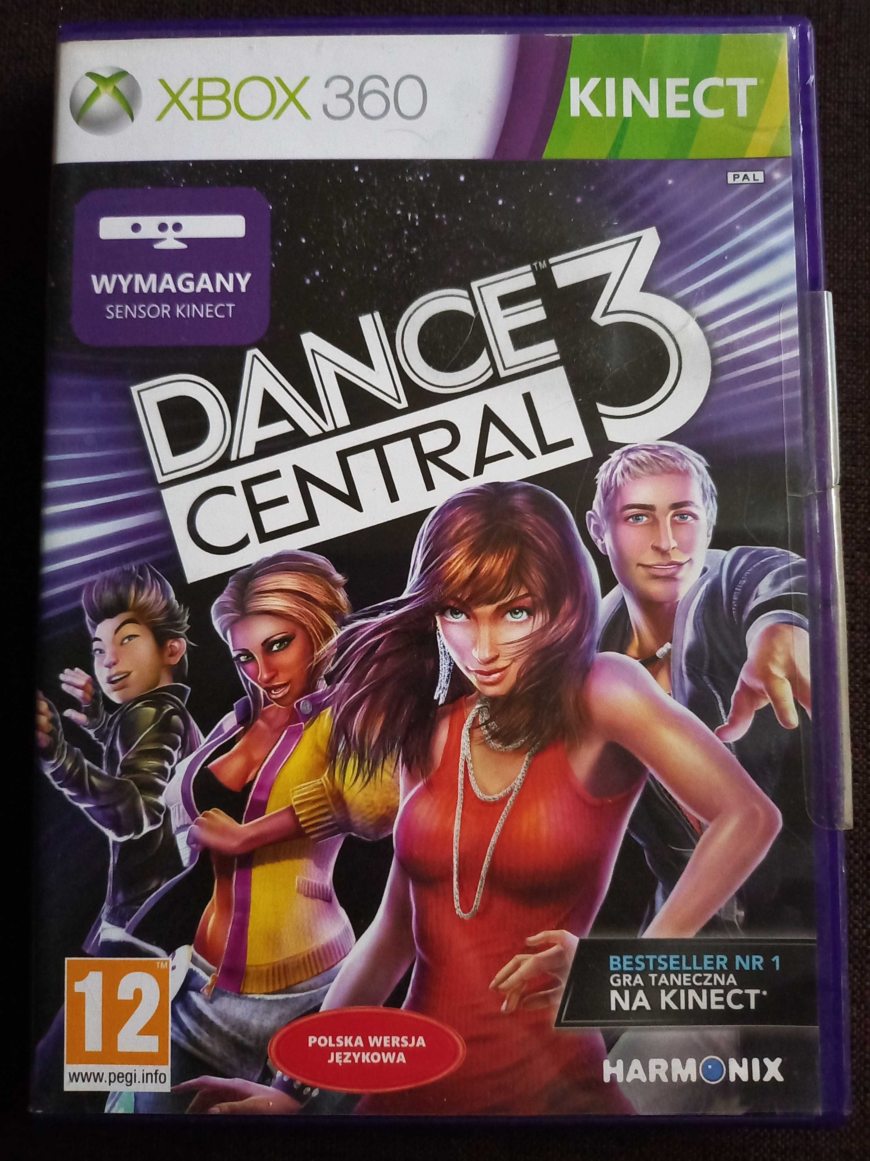 Gra taneczna Dance Central 3 na xbox 360