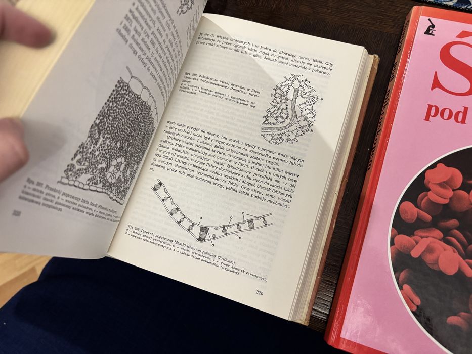 Ksiazki swiat pod mikroskopem anatomia toslin i inne
